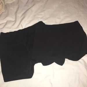 2 Pairs of Garage biker shorts